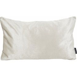 Velvet Zilver Long | 30 x 50 cm | Kussenhoes | Velvet/Polyester