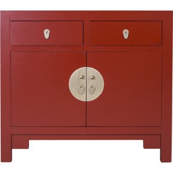 Fine Asianliving Chinese Kast Rood - Ruby Rood - Orientique Collectie