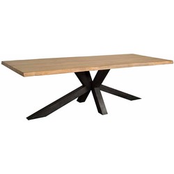 Tower living Sovana Live-edge dining table 220x100 - top 5