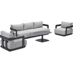 Garden Impressions Imperia loungeset 4-delig - merino sand