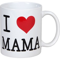 Koffie beker I love mama 280 ml - Bekers