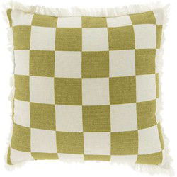 Unique Living - Sierkussen Stien Moss Green -45x45cm