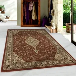Bukhara Klassiek Terra vloerkleed - Oosters Motief - 240 X 340 CM