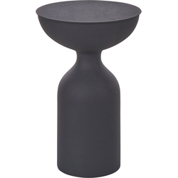 Beliani COTA - Bijzettafel-Zwart-IJzer