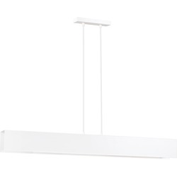 minimalistische hanglamp D'angelo Wit 4-lichts