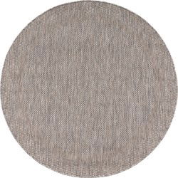 Binnen & Buitenkleed Romile - Kader / Lijstmotief - Nature / Beige - 80x150 cm