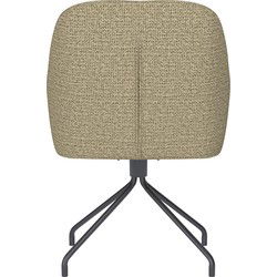 Housecraft Living Otis Eetkamerstoel Draaibaar Metaal Spider Pistache groen