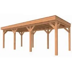 Hillhout | Buitenverblijf Premium Vuren XL | 750x360 cm | C1