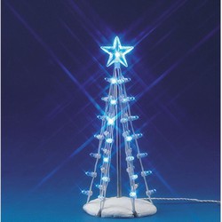 Weihnachtsfigur Lighted silhouette tree (blue) m - LEMAX