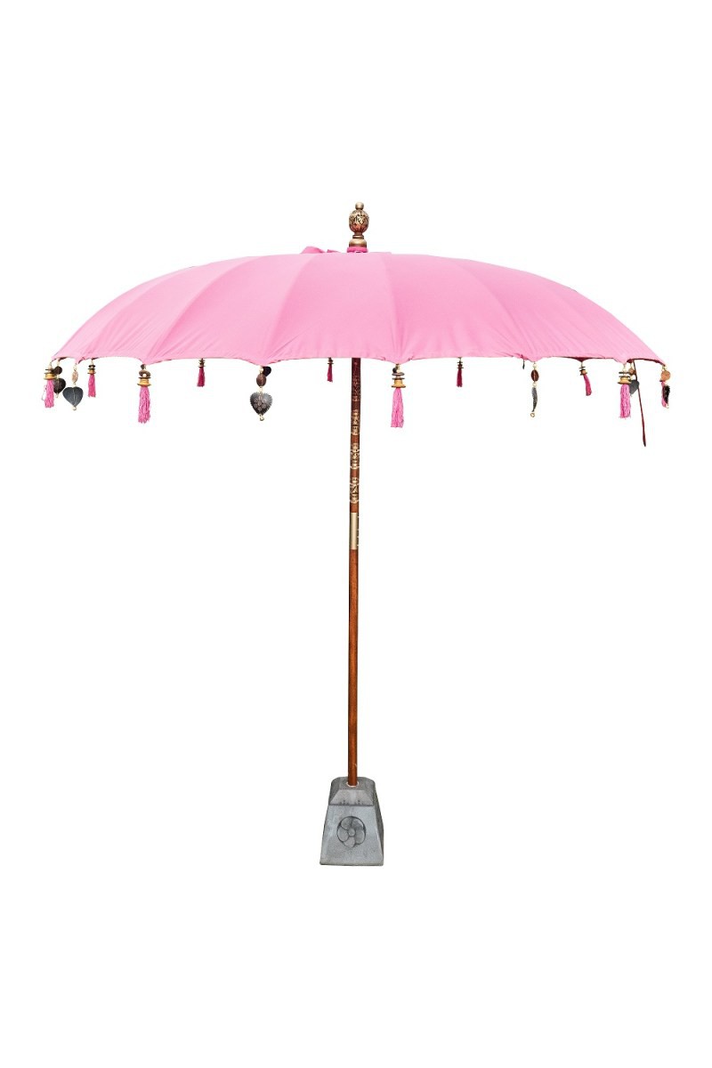 In tegenspraak bidden Terugspoelen Bali parasol 250 cm licht roze - Todo Bien - | HomeDeco.nl