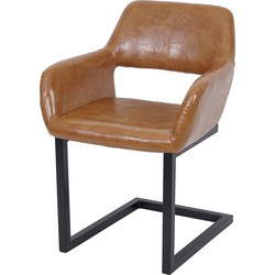 Cosmo Casa  Dining room chair - C  antilever  chair  kitchen  chair - Retro 50s design - Faux  leather - imitation  suede