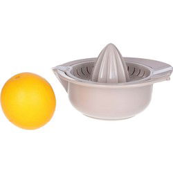Plasticforte Sinaasappelpers/citruspers - beige - plastic - Citruspersen