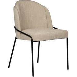 Pole to Pole - Fjord chair - Chenille - Beige
