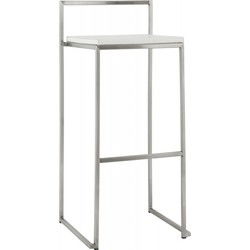 DISKO design barkruk 45x41x87 cm Wit