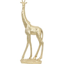 Light & Living - Ornament GIRAFFE - 21x15x55cm - Goud