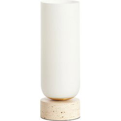 Light & Living - tafellamp - Rylano - naturel - glas - nachtkastlamp - E27 - 1887843