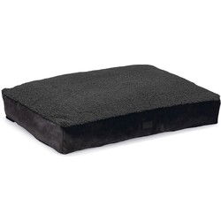 Ligkussen poly 100x70x15cm antra I