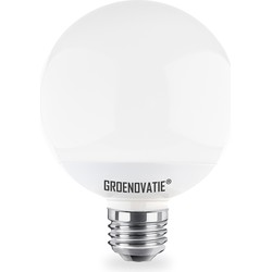 Groenovatie E27 LED G125 Globelamp 12W Warm Wit