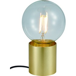 BABU Tafellamp geborsteld goud 1x E27 excl (Ã˜80x84)