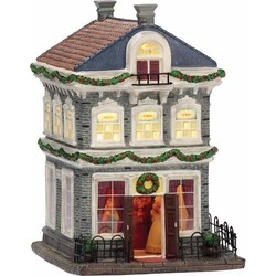 Dickensville Kerstdorp - Friesland - huisje Bolsward balzaal - 21,5 cm - Kerstdorpen