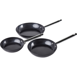 Beliani ELITE PRO - Kookgerei-Zwart-Aluminium
