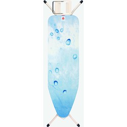 Strijkplank B, 124x38 cm, strijkerhouder - Ice Water