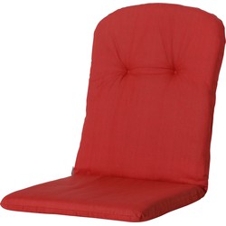 Madison Kussen - Kuip Hoog - Basic Red - 45x96 - Rood