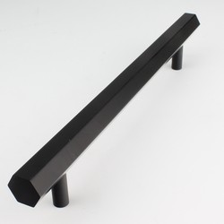 Deurgreep Davey - zwart - 160 mm - Industrieel - Handgreep - Kastgreep - Ladegreep