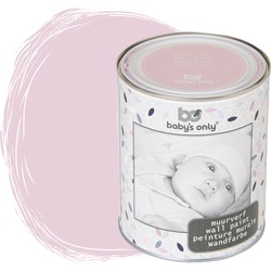 Baby's Only Muurverf mat voor binnen - Babykamer & kinderkamer - Baby Roze - 1 liter - Op waterbasis - 8-10m² schilderen - Makkelijk afneembaar