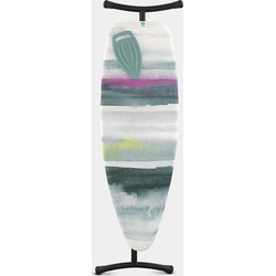 Ironing Board D, 135x45 cm, Silicone Heat Pad - Morning Breeze