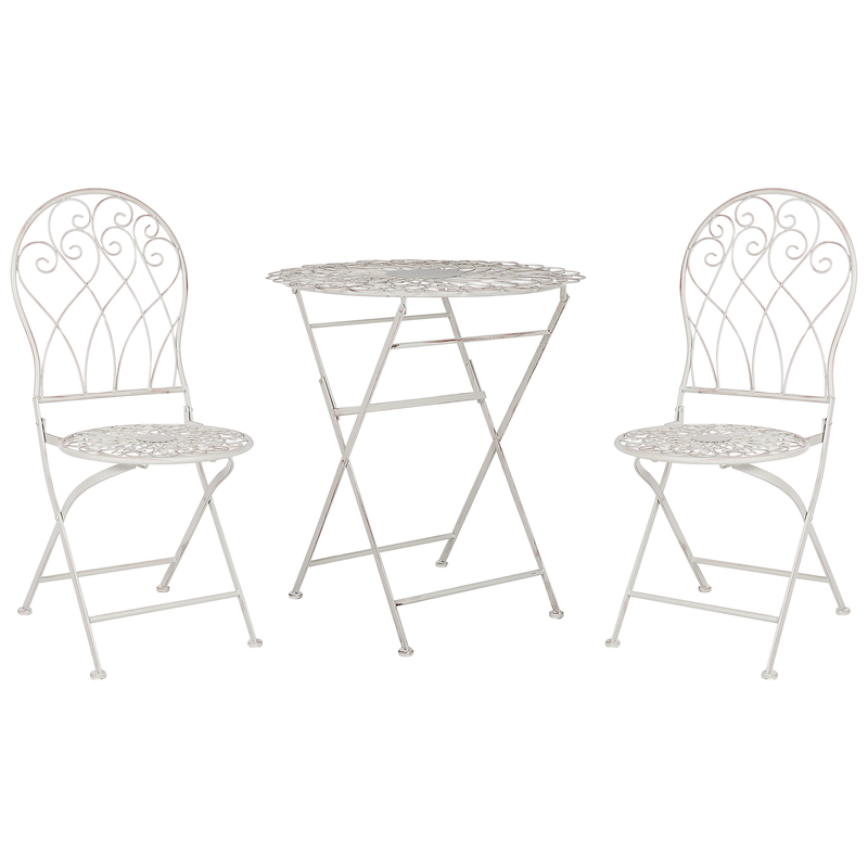 STIFFE - Bistro set - Gebroken wit - IJzer - 