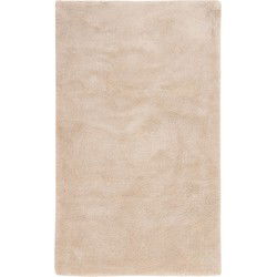 Luxe Badmat – Fluffy - Hotelkwaliteit – Wasbaar & Anti-slip – 100% Polyester, Soft Touch – Beige- 67x110 CM