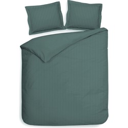 Heckett & Lane Dekbedovertrek Banda Mineral Green 200 x 200 220 cm + 2 slopen 60 x 70 cm