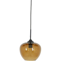 Hanglamp Mayson - Bruin Glas - Ø23cm