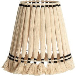 Light&living Kap drum Ø41x42 cm LOA crème+zwart