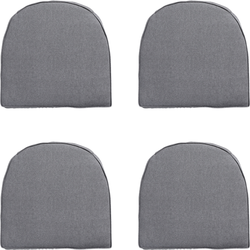 Madison -  Zitkussen Wicker York Oxford grey - Ca. 48x48 cm - Set van 4