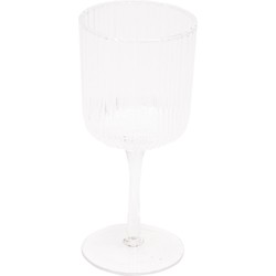 HV Wineglass - Clear -8x8x17,5cm set 2