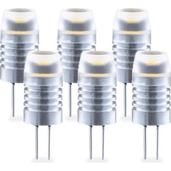 Groenovatie G4 LED Lamp 1W Dimbaar Warm Wit 6-Pack