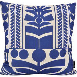 Tova Blauw | 45 x 45 cm | Kussenhoes | Katoen/Linnen