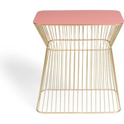 BOLD MONKEY No Offence Side Table Old Pink