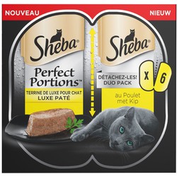 Kattenvoer Perfect Portions Adult kip in loaf 3 pack (2x37,5 g) 1x8