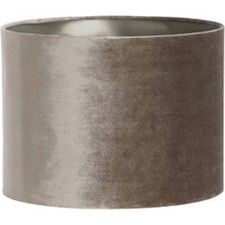 Light & Living - kap - Palata - bruin - textiel - Ø 25cm - E27 - 2225379