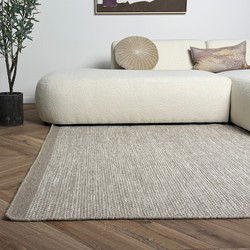 Wollen vloerkleed Taff beige - Interieur05 - 200 x 290 cm - (L)