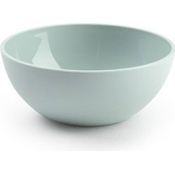 Plasticforte kommetjes/schaaltjes - dessert/ontbijt - kunststof - D17 x H7 cm - mintgroen - Kommetjes