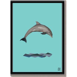 Dierenposter Dolfijn - A4