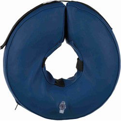 TRIXIE BESCHERMKRAAG OPBLAASBAAR BLAUW S 24-31X9,5 CM