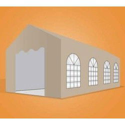 Premium Partytent PVC 3x8x2 mtr in Beige