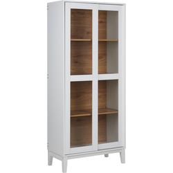 RUMSON - Vitrinekast - Wit - Hout