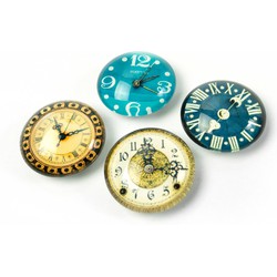 Trendform Magnet Eye - Klok - set van 4 verschillende