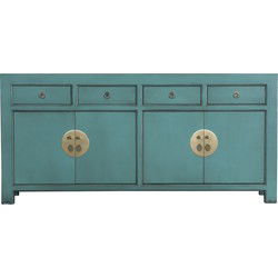 Fine Asianliving Chinese Dressoir Dusty Turquoise - Orientique